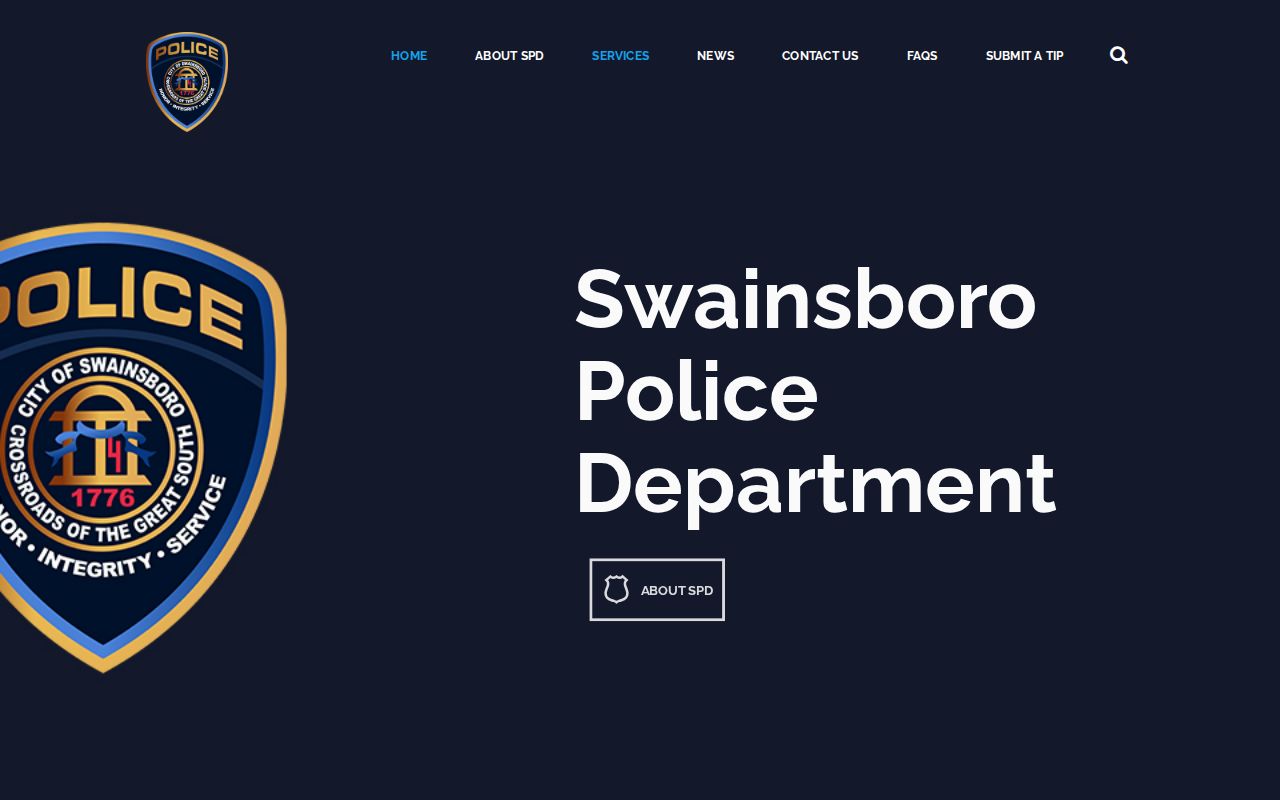 Emanuel County Swainsboro criminal records police department homepage